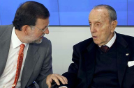 Rajoy e Fraga noutra reunión