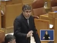 Intervención de Carlos Aymerich, este xoves no Parlamento