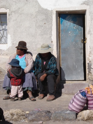 Unha familia boliviana / Flickr: Canadian Smiley