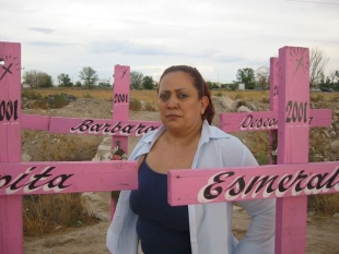 Marisela Ortiz é a nai de Lilia Alejandra García Andrade, asasinada. Tamén é a creadora da asociación Nuestras Hijas de Regreso a Casa