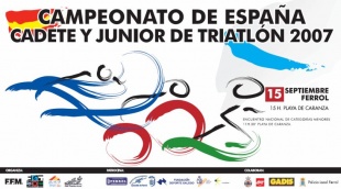 O Campionato estatal de triatlón celébrase esta fin de semana en Ferrol