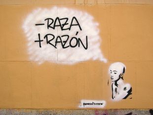 Pintada contra o racismo / Flickr: brocco_lee