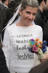 Imaxe tomada nunha manifestación a favor do matrimonio gai, en Italia / Flickr: dumplife (Mihai Romanciuc)