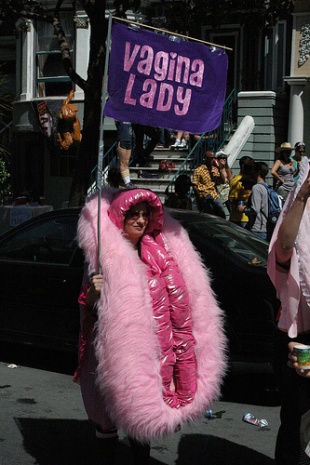 Lady Vagina, nun desfile do Love Parade / Flickr: bmiller1710