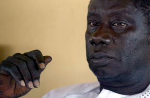 O falecido presidente de Guinea, Lansana Conté