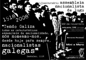 No Pichel, en Compostela, celebrarán o 90 aniversario da Asemblea Nazonalista