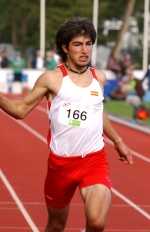 Rodríguez Magi durante unha competición