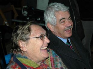 Pascual Maragall e a súa dona, Diana Garrigosa