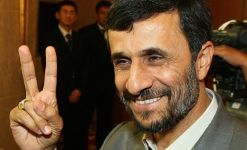 O presidente de Irán, Mahmoud Ahmadinejad