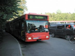Un autobús da capital norueguesa