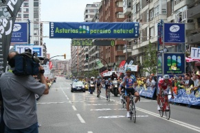 Imaxe da primeira etapa da 'Vuelta a Asturias'