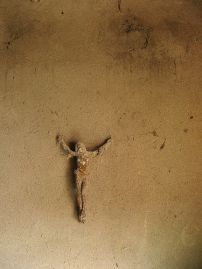 Un cristo só nunha parede / Flickr: ajgelado