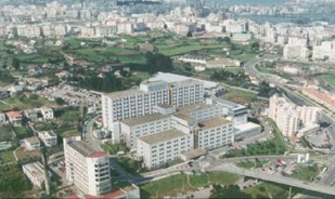 O Complexo Hospitalario Juan Canalejo visto dende o aire