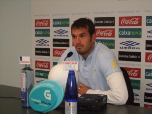 Esteban, durante a conferencia de prensa