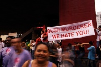 São Paulo recibiu a Bush con protestas / André Mantelli