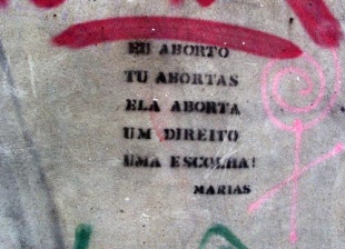 Da campaña pola legalización do aborto en Portugal / Flickr: laboratorio MD