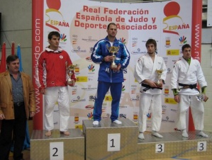 O podio de Óscar Fernández