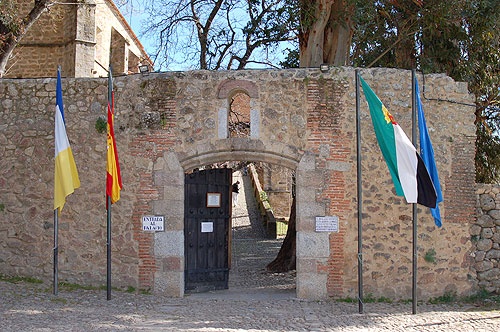 Entrada ao mosteiro de Yuste