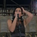 Para rematar o acto, a cantante do Incio, Lucía Pérez, interpretou o himno